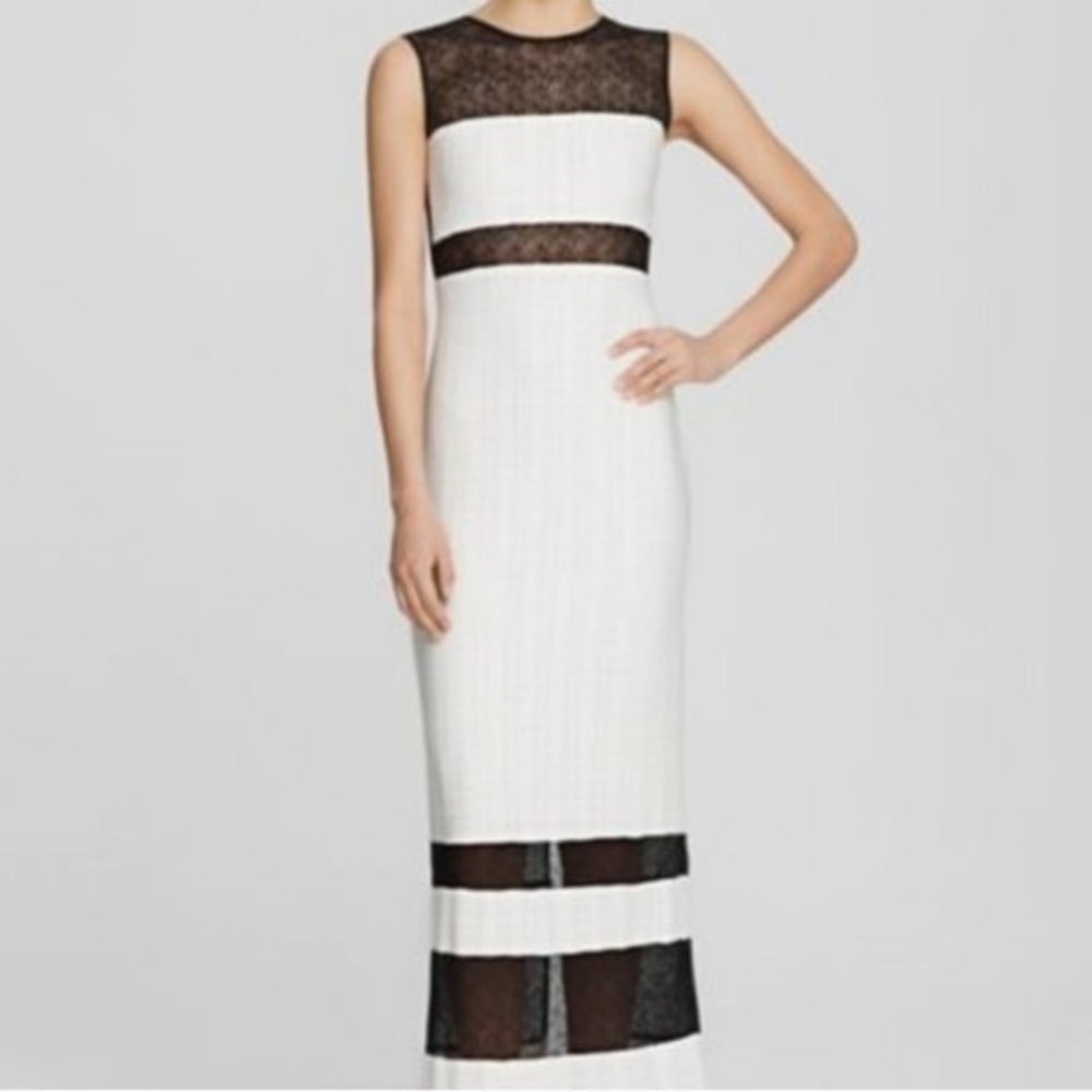 ABS by Allen Schwartz Sheer Panel Sz Small